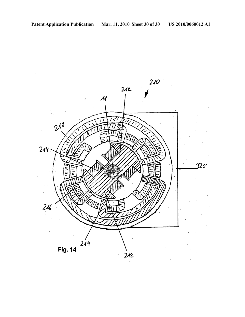 WIND POWER INSTALLATION, GENERATOR FOR GENERATION OF ELECTRICAL POWER FROM AMBIENT AIR, AND METHOD FOR GENERATION OF ELECTRICAL POWER FROM AMBIENT AIR IN MOTIION - diagram, schematic, and image 31