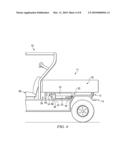 Vehicles Having Utility Dump Bed And Folding Seat Assembly diagram and image