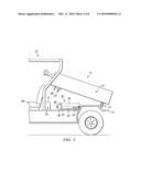 Vehicles Having Utility Dump Bed And Folding Seat Assembly diagram and image