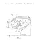 Vehicles Having Utility Dump Bed And Folding Seat Assembly diagram and image