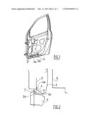 MOTOR VEHICLE DOOR WHICH IS REINFORCED AGAINST SIDE IMPACTS diagram and image