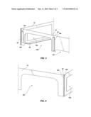 REMOVABLY SECURED, FLUSH-MOUNTED PANEL SYSTEM AND CABINET INCLUDING THE SAME diagram and image