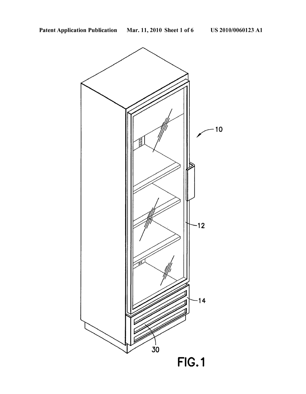 Refrigerator unit compartment including a refrigeration unit - diagram, schematic, and image 02