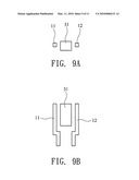 LED BULB STRUCTURE HAVING INSERTION END, AND/OR HEAT DISSIPATION ELEMENT, AND/OR HEAT-AND-ELECTRICITY SEPARATED ELEMENT diagram and image