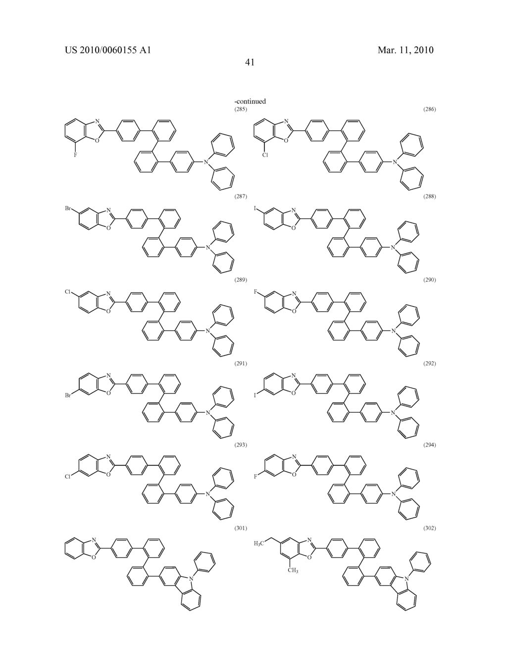 Organic Semiconductor Material and Light-Emitting Element, Light-Emitting Device, Lighting System, and Electronic Device Using the Same - diagram, schematic, and image 87