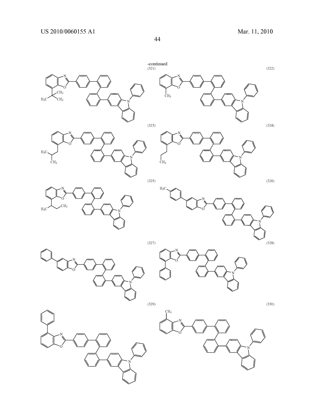 Organic Semiconductor Material and Light-Emitting Element, Light-Emitting Device, Lighting System, and Electronic Device Using the Same - diagram, schematic, and image 90