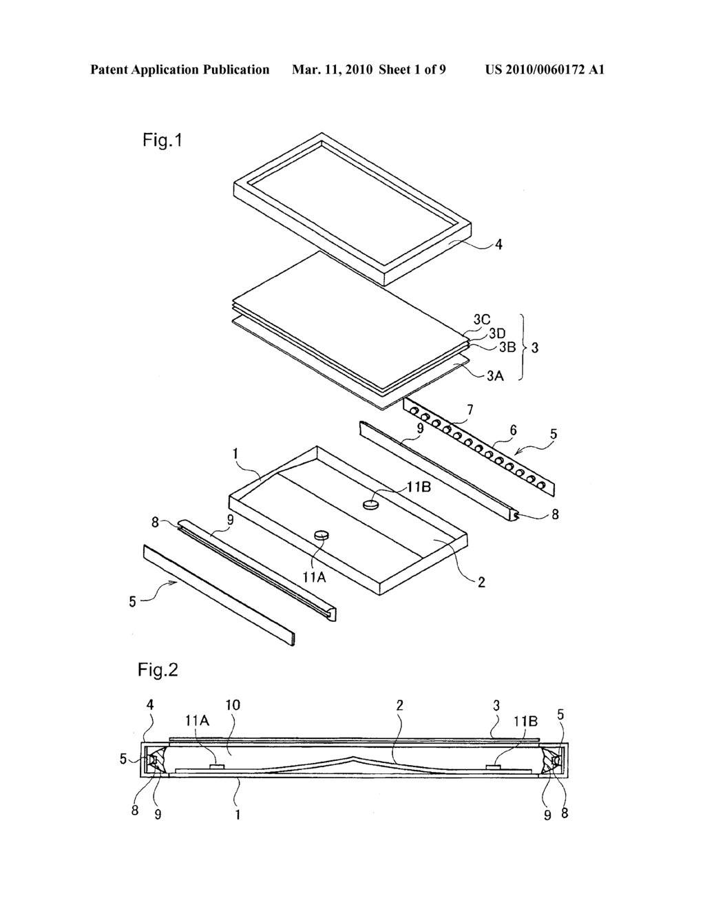 Hollow Planar Illuminating Apparatus - diagram, schematic, and image 02