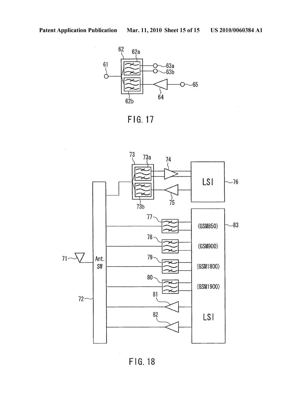 FILTER, DUPLEXER AND COMMUNICATION APPARATUS - diagram, schematic, and image 16