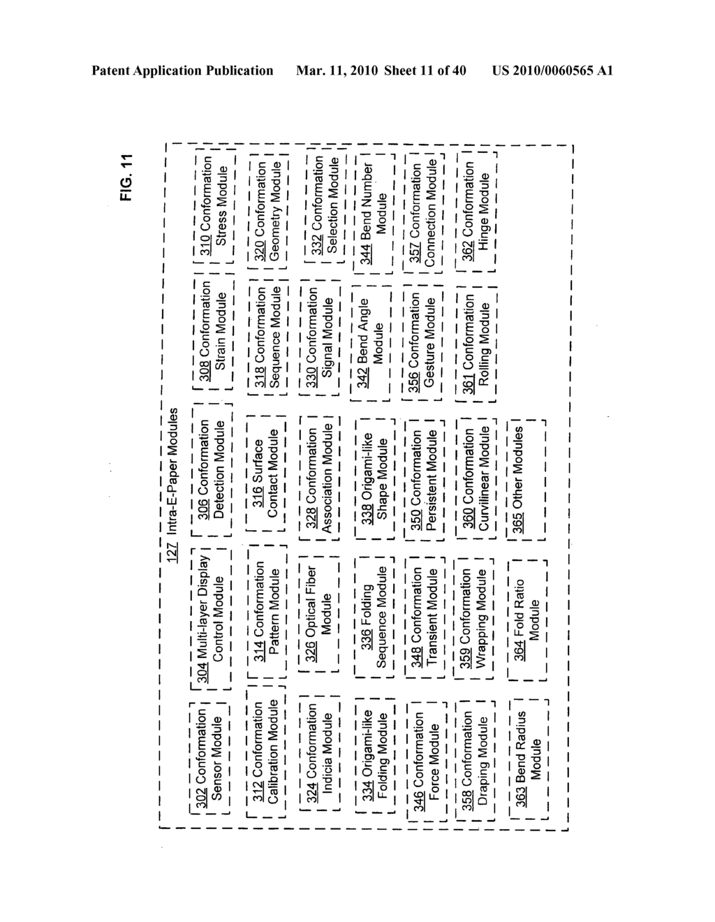 E-paper display control of classified content based on e-paper conformation - diagram, schematic, and image 12