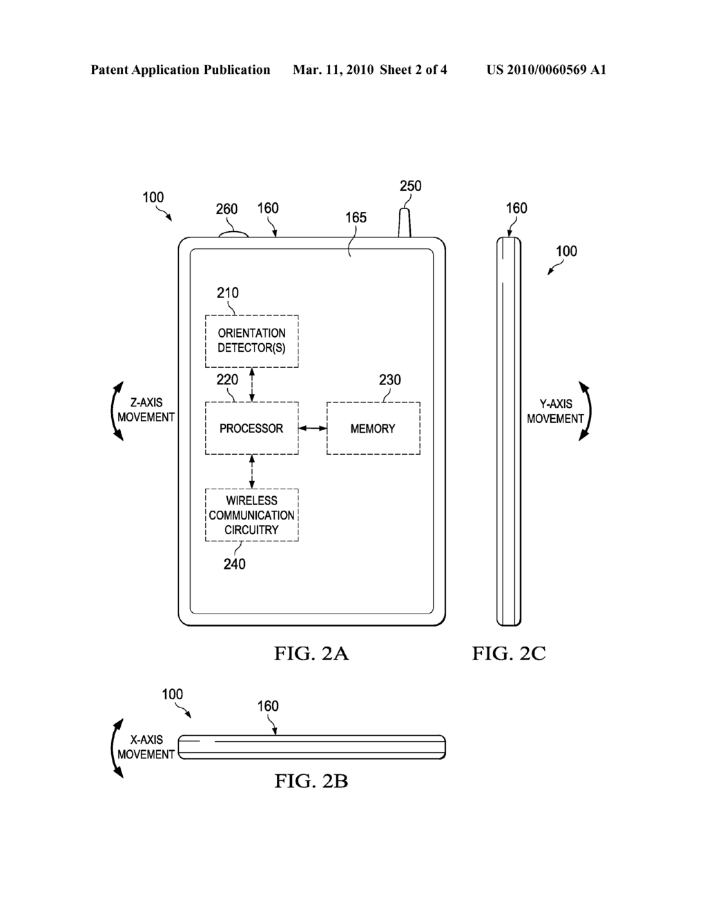 WIRELESS REMOTE CONTROL HAVING MOTION-BASED CONTROL FUNCTIONS AND METHOD OF MANUFACTURE THEREOF - diagram, schematic, and image 03