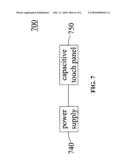 SENSING CIRCUIT FOR CAPACITIVE TOUCH PANEL diagram and image