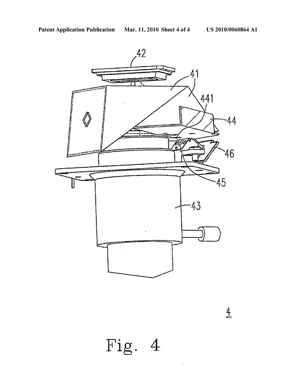 STRUCTURE FOR PROJECTOR WITH COLOR SENSOR - diagram, schematic, and image 05