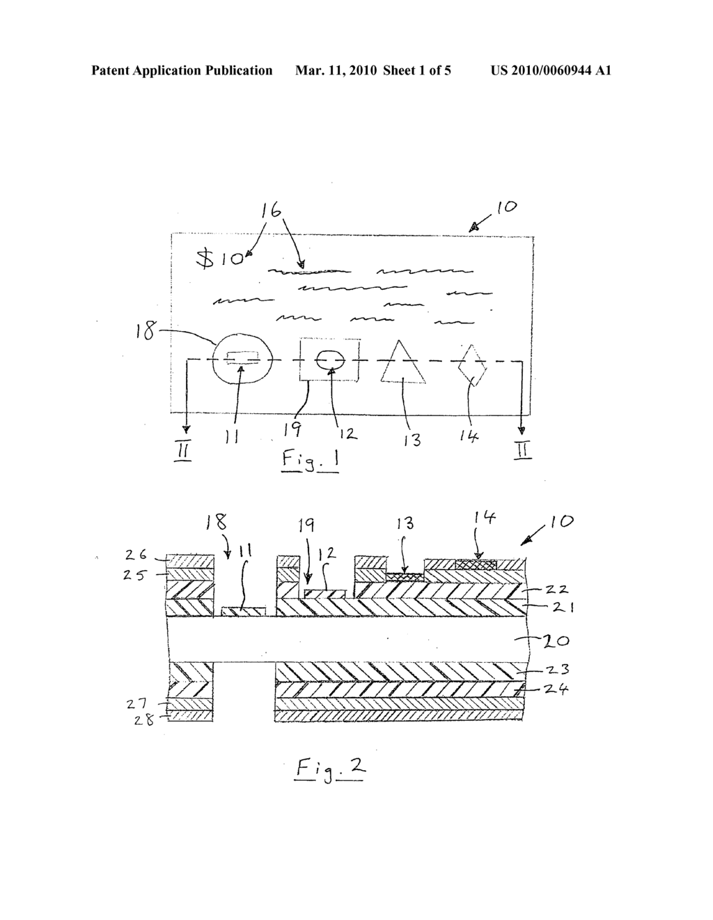 METHODS OF PROTECTING SECURITY DOCUMENTS FROM COUNTERFEITING - diagram, schematic, and image 02