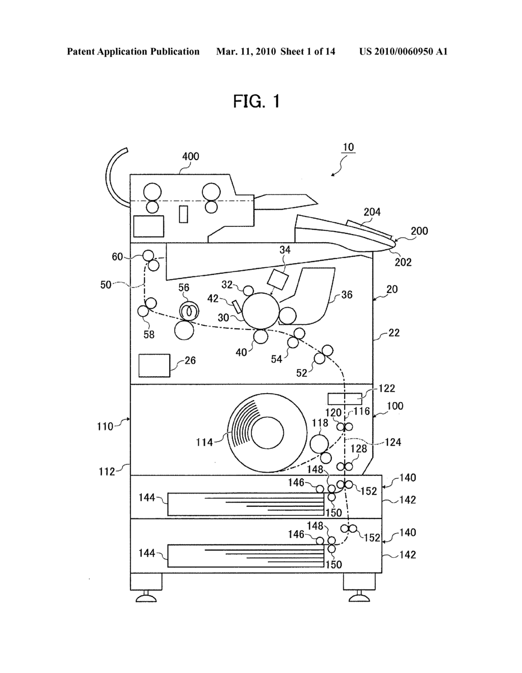 DOCUMENT READING DEVICE AND IMAGE FORMING APPARATUS - diagram, schematic, and image 02