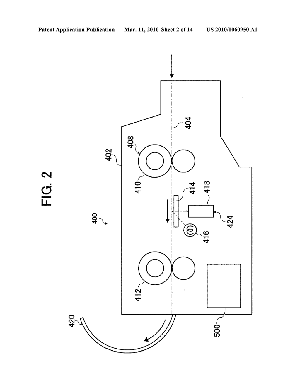 DOCUMENT READING DEVICE AND IMAGE FORMING APPARATUS - diagram, schematic, and image 03