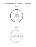 ROTARY DISK ECCENTRICITY MEASUREMENT METHOD, ROTARY ENCODER, AND ROTARY MEMBER CONTROL DEVICE diagram and image