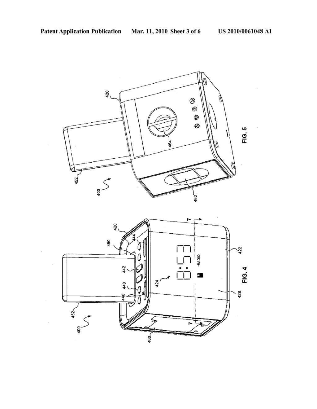 Hidden Display and Clock Audio Apparatus Including Same - diagram, schematic, and image 04