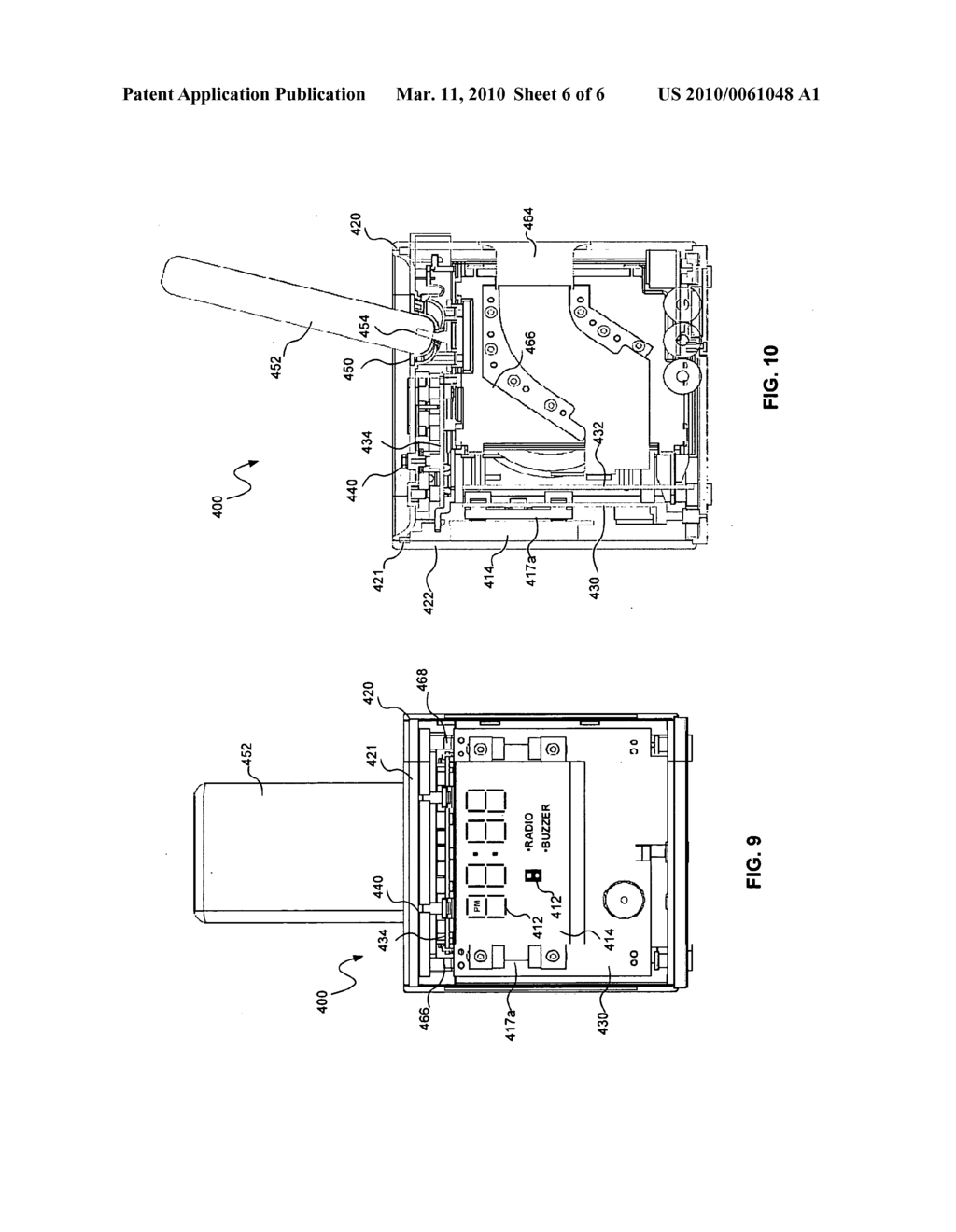 Hidden Display and Clock Audio Apparatus Including Same - diagram, schematic, and image 07