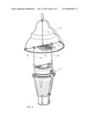 LED BASED ACORN STYLE LUMINAIRE diagram and image