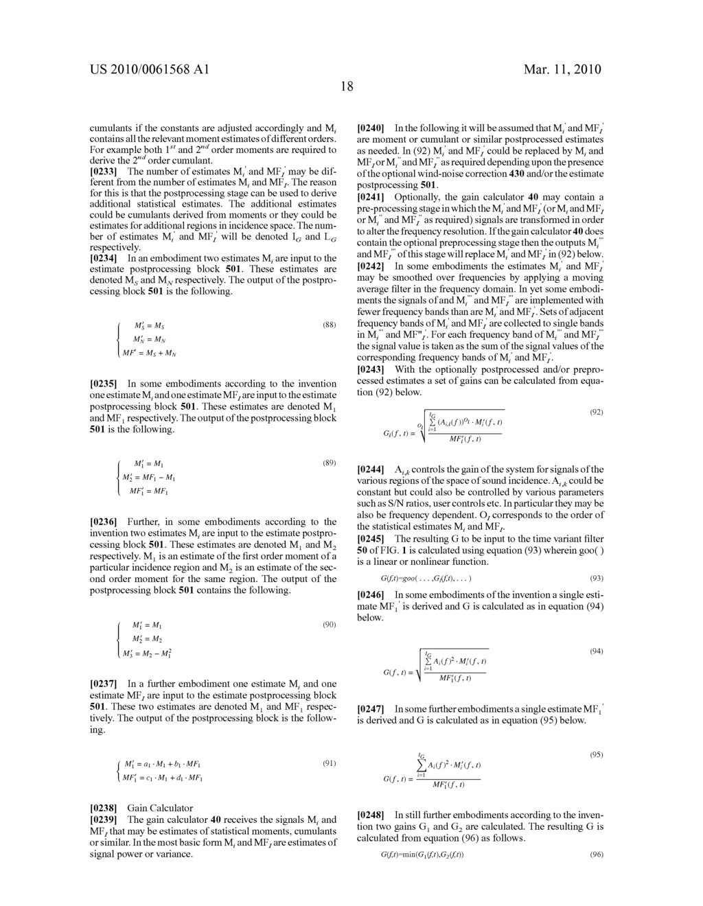 SIGNAL PROCESSING USING SPATIAL FILTER - diagram, schematic, and image 36