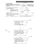 SYSTEM, METHOD, AND APPARATUS FOR VIDEO FINGERPRINTING diagram and image