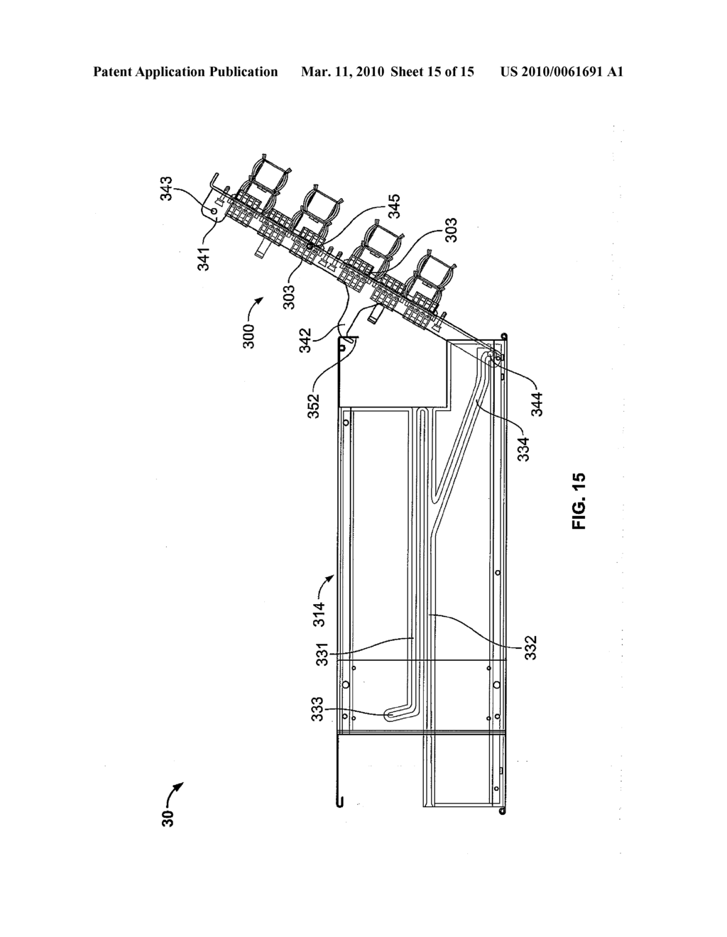 HORIZONTAL FIBER OPTIC PATCHING ASSEMBLY - diagram, schematic, and image 16