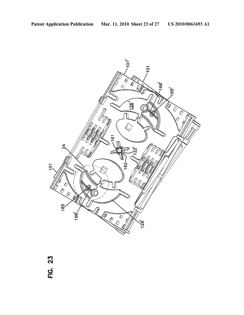 Fiber Optic Splice Tray - diagram, schematic, and image 24