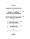 DOUBLE-SIDE RECORDING APPARATUS AND MEDIUM TRANSPORTING METHOD IN DOUBLE-SIDE RECORDING APPARATUS diagram and image