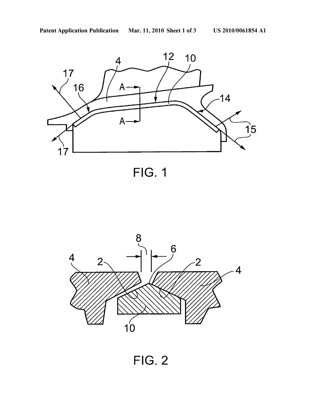 Turbine blade damper arrangement - diagram, schematic, and image 02