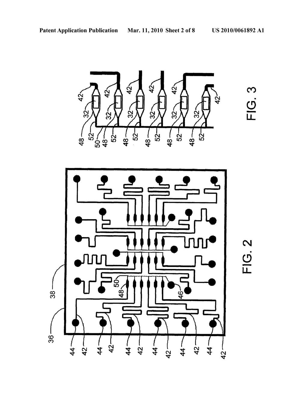 MICROFLUIDIC DEVICE HAVING AN ARRAY OF SPOTS - diagram, schematic, and image 03