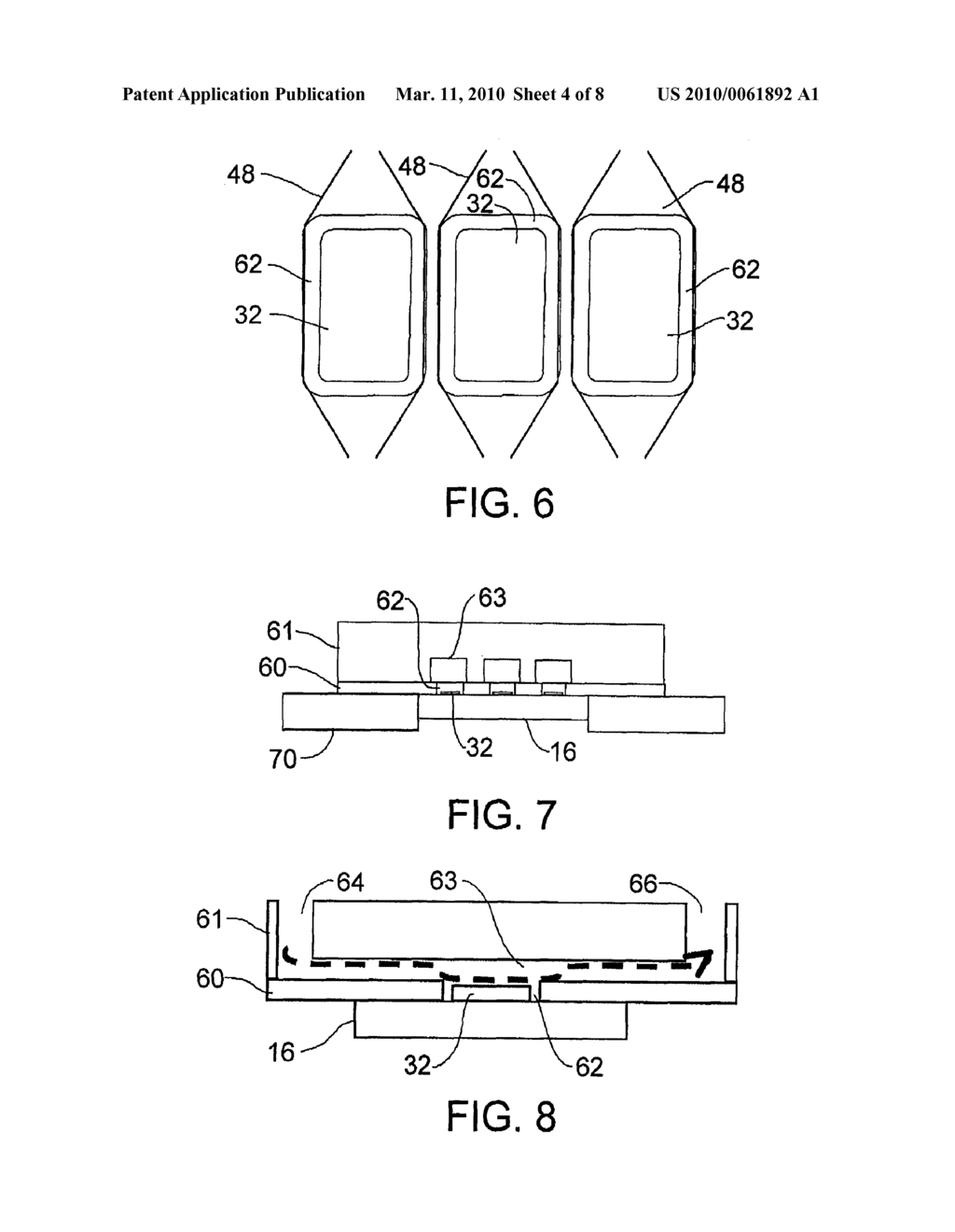 MICROFLUIDIC DEVICE HAVING AN ARRAY OF SPOTS - diagram, schematic, and image 05