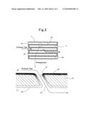 EXHAUST-GAS CONVERTING FILTER AND PRODUCTION PROCESS FOR THE SAME diagram and image