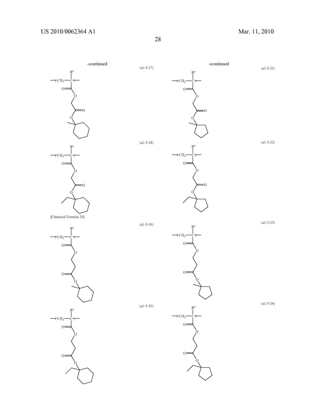 Positive resist composition, method of forming resist pattern, and polymeric compound - diagram, schematic, and image 29