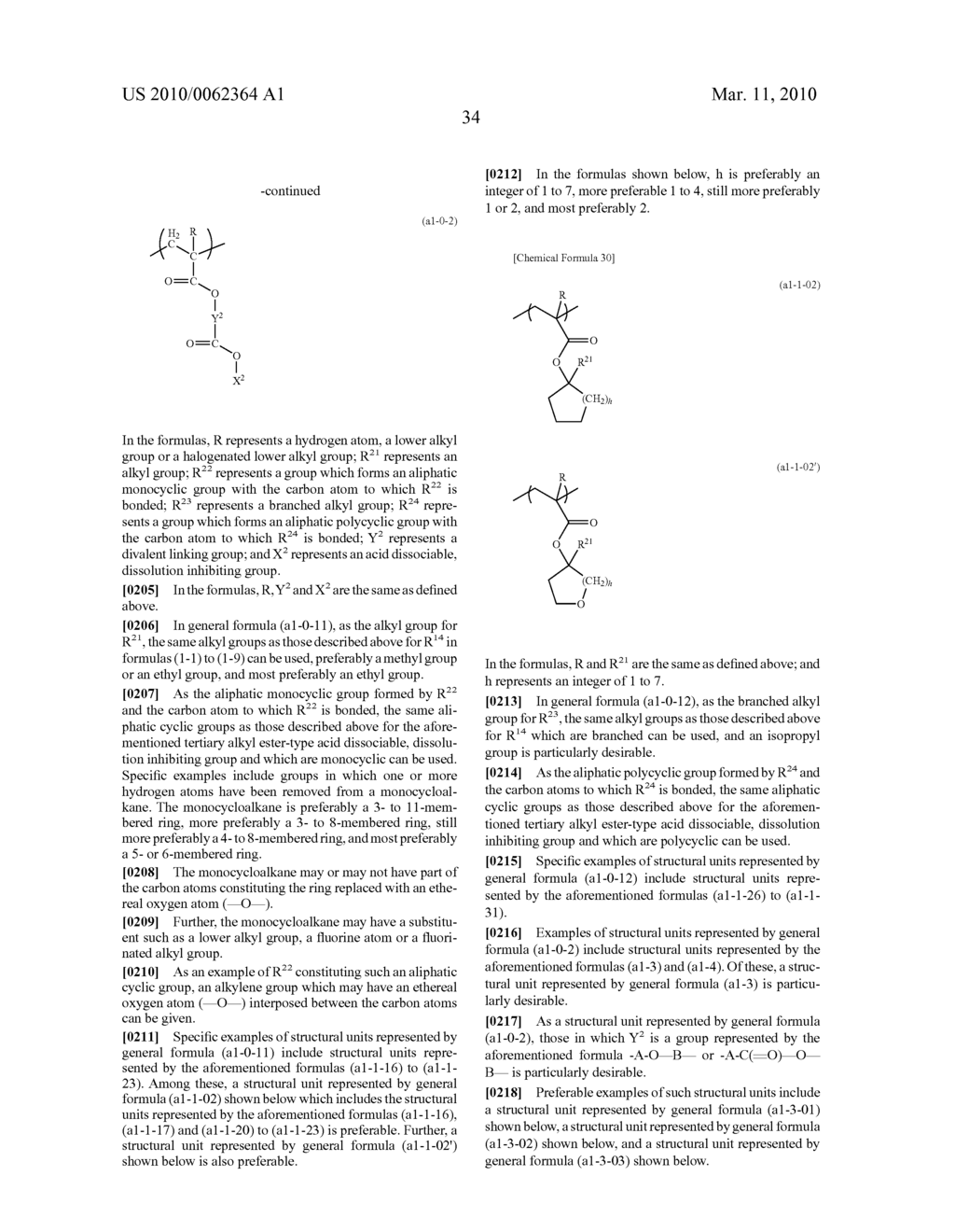 Positive resist composition, method of forming resist pattern, and polymeric compound - diagram, schematic, and image 35