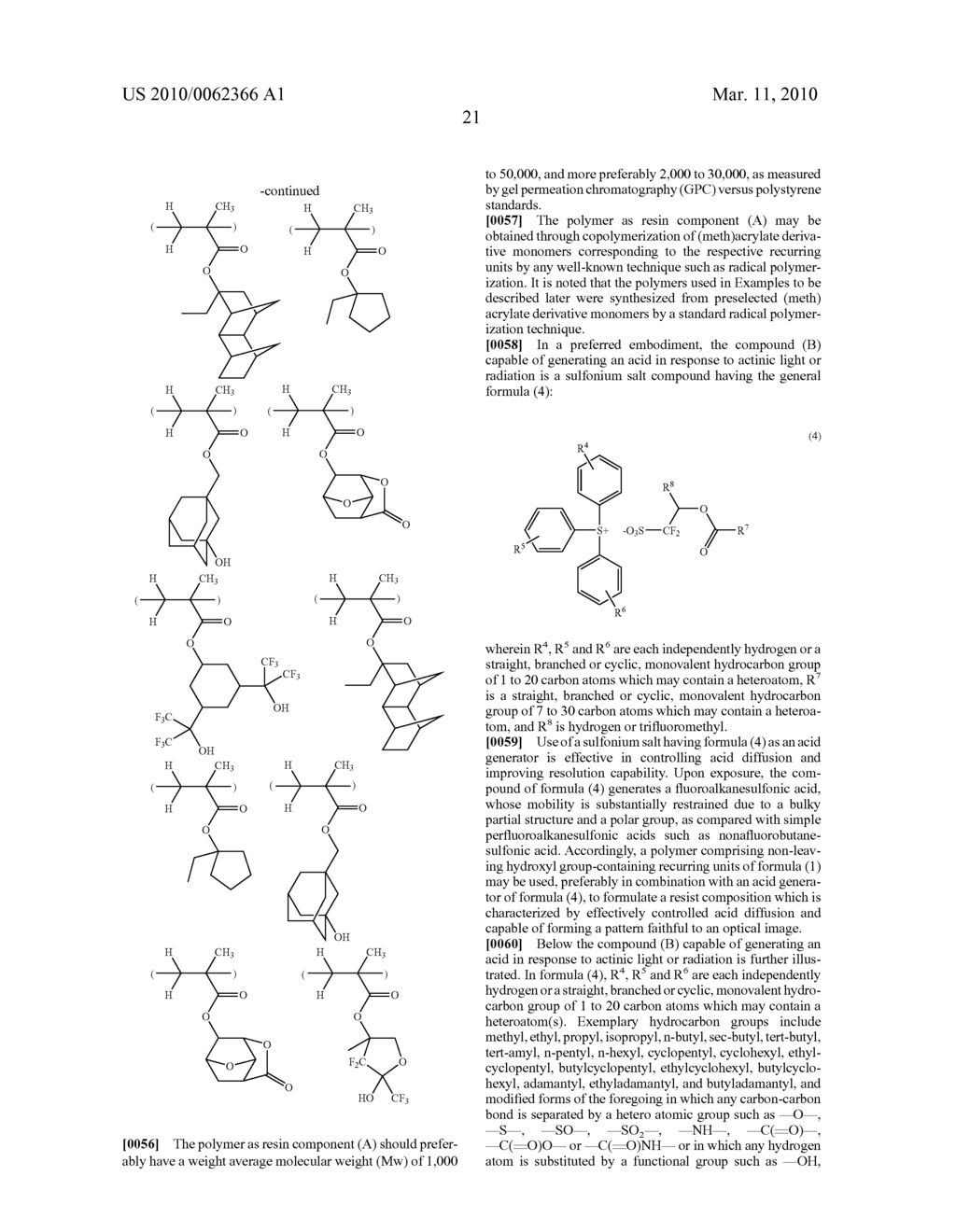 POSITIVE RESIST COMPOSITION AND PATTERNING PROCESS - diagram, schematic, and image 22