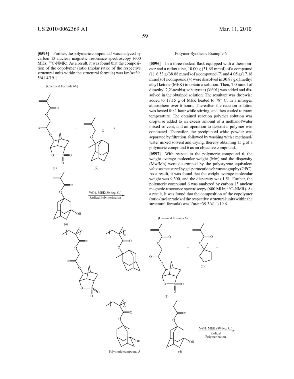 Positive resist composition, method of forming resist pattern, and polymeric compound - diagram, schematic, and image 60