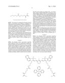 MATERIALS FOR LITHOGRAPHIC PLATES COATINGS, LITHOGRAPHIC PLATES AND COATINGS CONTAINING SAME, METHODS OF PREPARATION AND USE diagram and image