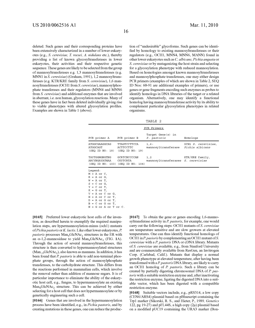 Expression of Class 2 Mannosidase and Class III Mannosidase in Lower Eukaryotic Cells - diagram, schematic, and image 109