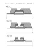 METHODS FOR MANUFACTURING THIN FILM TRANSISTOR AND DISPLAY DEVICE diagram and image