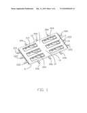 SIM CARD CONNECTOR HAVING DUAL-SET FOOTPRINT ARRANGEMENTS diagram and image