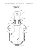 APPARATUS AND METHODS FOR MANUFACTURING A HIGH VOLTAGE TO LOW VOLTAGE LIGHTING FIXTURE ADAPTER diagram and image