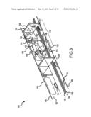 THEME PARK RIDE WITH RIDE-THROUGH SCREEN SYSTEM diagram and image