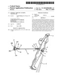 Football sideline catching training aid diagram and image