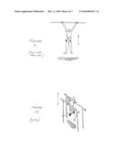 Weightlifting belt with hook diagram and image