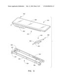 Adjustable User Support Platform for an Inclinable Exercise Device and Method of Use diagram and image