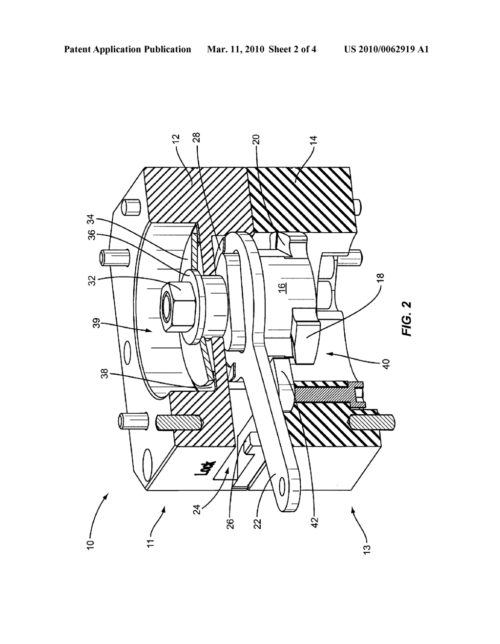 Manual Robotic Tool Changer with Rotating Piston - diagram, schematic, and image 03