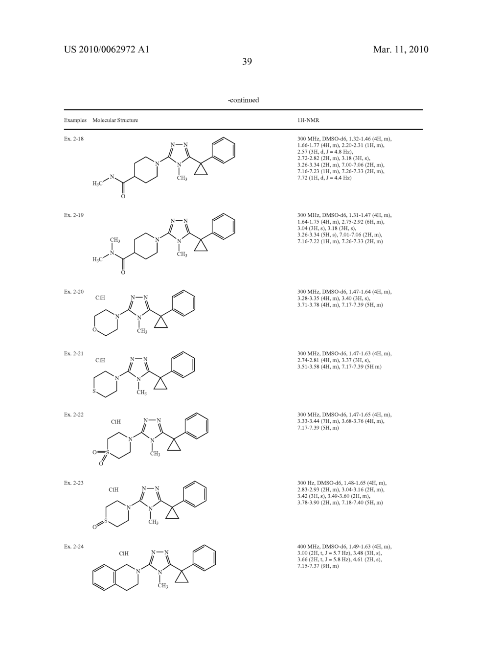 TRIAZOLE COMPOUNDS AND USES RELATED THERETO - diagram, schematic, and image 40