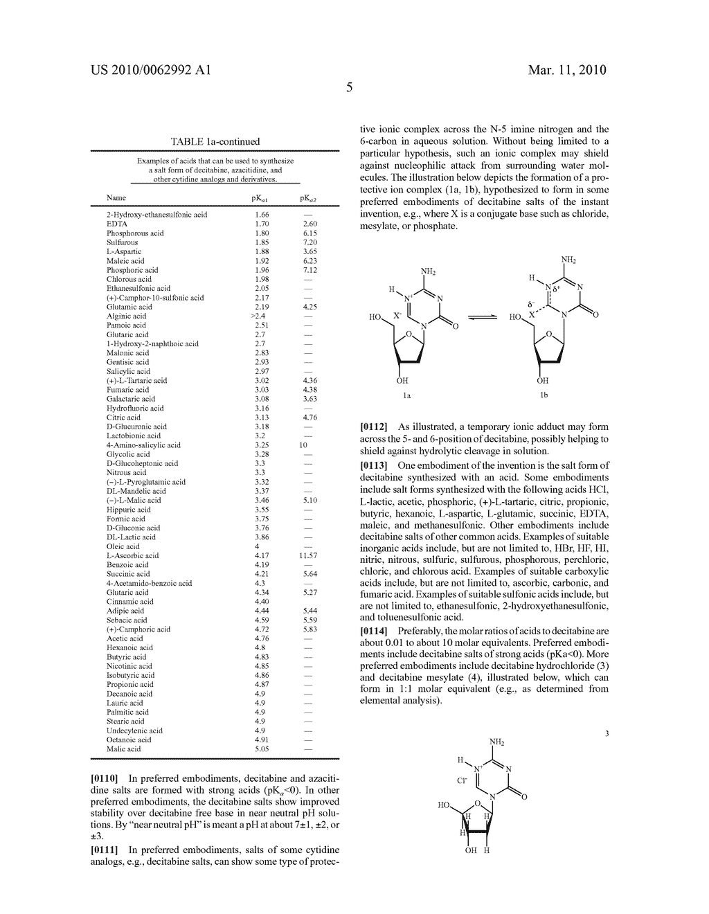 Salts of 5-Azacytidine - diagram, schematic, and image 74