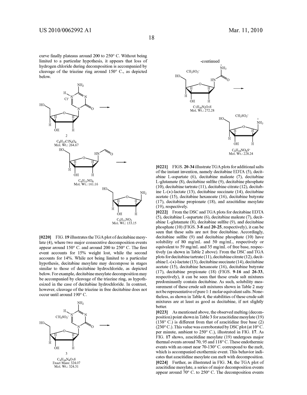 Salts of 5-Azacytidine - diagram, schematic, and image 87