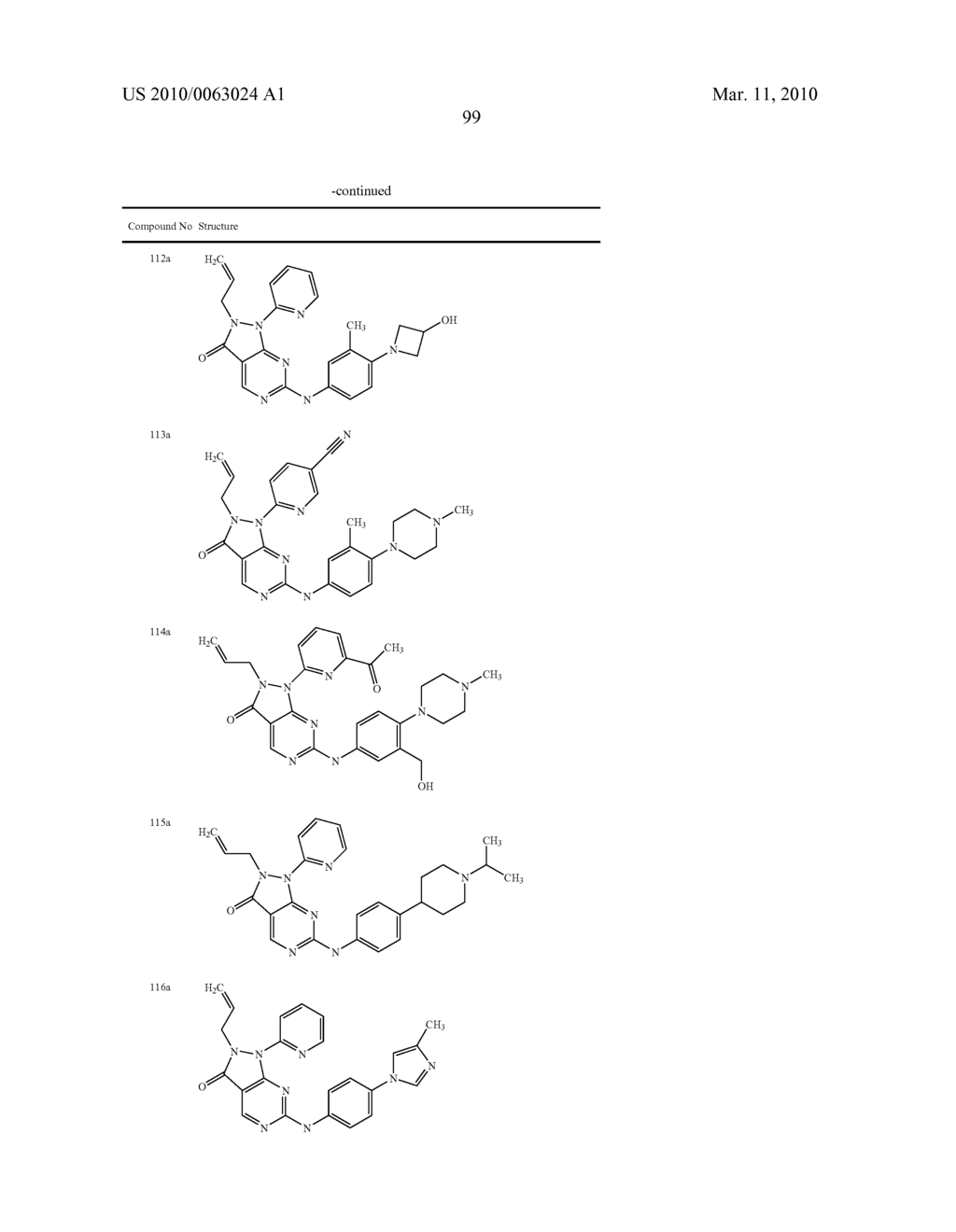 Dihydropyrazolopyrimidinone Derivatives - diagram, schematic, and image 100